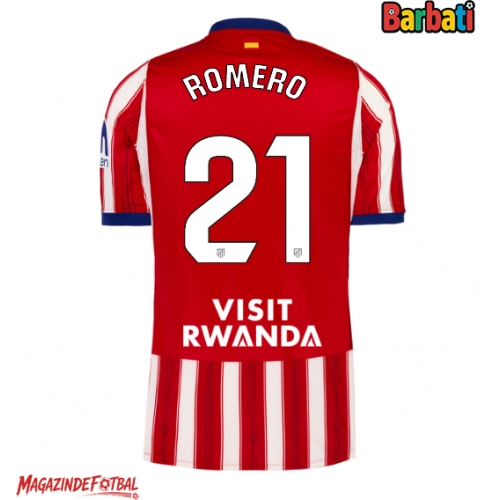 Atletico Madrid Cristian Romero #21 Tricou Fotbal Replică 2026-27 Barbati Acasa Atletico Madrid Cristian Romero #21 Tricou Fotbal Replică 2026-27 Barbati Acasa